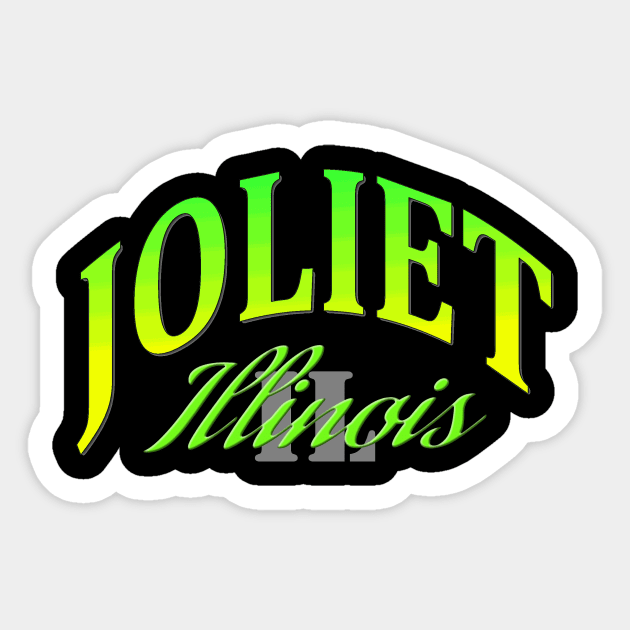 City Pride: Joliet, Illinois Sticker by Naves